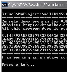 VBToolbox console app demo